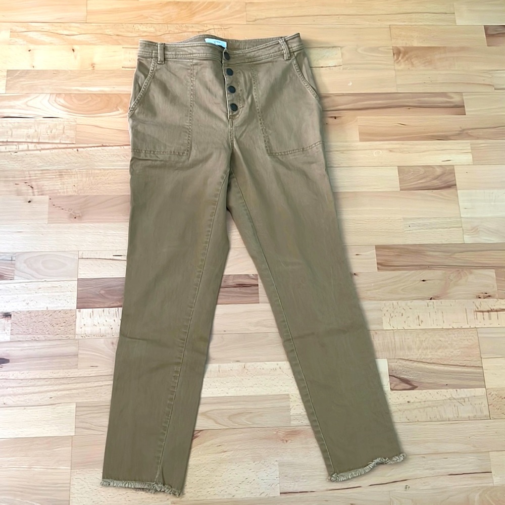 Loft Curvy high waisted pants